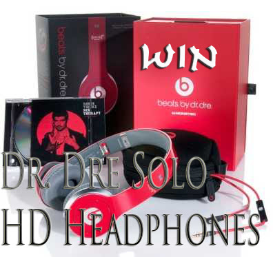 Win Beats Solo HD Headphones By Dr. Dre