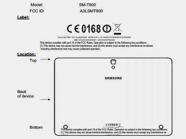 http://android-developers-officials.blogspot.com/2014/04/samsung-sm-t800-specifications-leaked.html