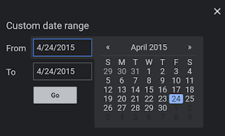 Google Time Search Custom Date Range