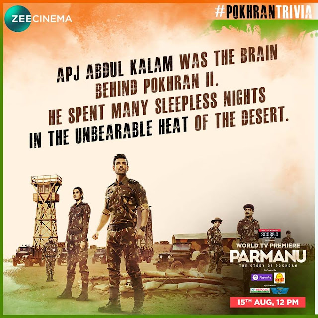 Celebrate India's Superpower Moment with Parmanu this Independence Day on Zee Cinema