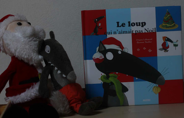 livre de noel le loup qui n'aimait pas noel éditions auzou