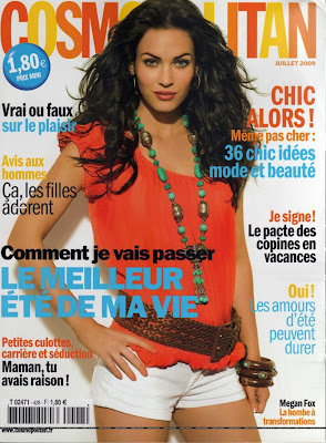Megan Fox France Cosmopolitan July 2009