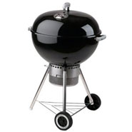 Weber 751001 22.5-Inch One-Touch Gold Charcoal Grill, Black