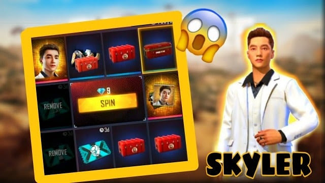 فري فاير شخصية skyler