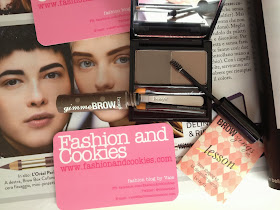 Eyebrows care, Fashion and Cookies, Benefit products for eyebrows