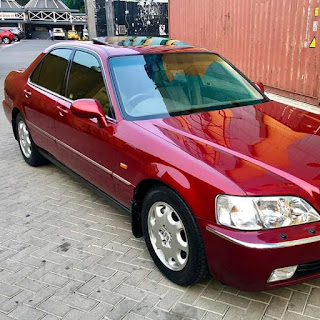 Red Acura Legend Honda Year 2000