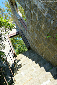 Escaleras Exteriores del Castillo Hammond en Gloucester