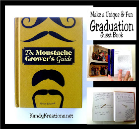 Throw your graduate a fun graduation party with a themed guest book that's as unique and fun as they are.  By adding sentiments from guests in attendance and those who live afar, this book will be a great memory for years to come.