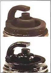 Spark plug deterioration