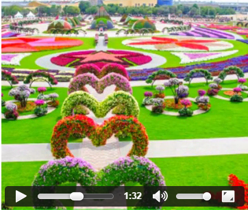 VIDEO Hiasan Taman Bunga Yang TERCANTIK Di Dunia ...