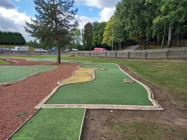 Mini Golf at the Peter Cowen Golf Academy in Rotherham