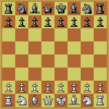 contoh gambit raja pada catur dengan gambar