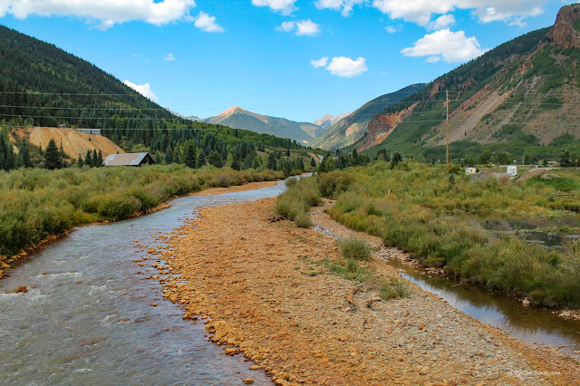 Durnango Silverton Railroad Colorado Rockies Rocky Mountains San Juan Mountains Geology