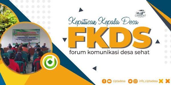 Draft SK FKDS (Forum Komunikasi Desa Sehat)