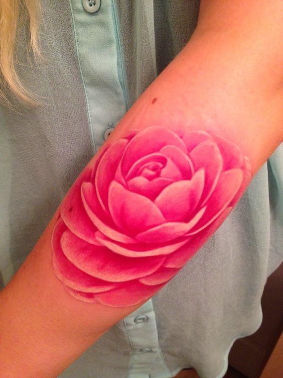 cor-de-rosa_lotus_inferior_do_antebraço_tatuagem