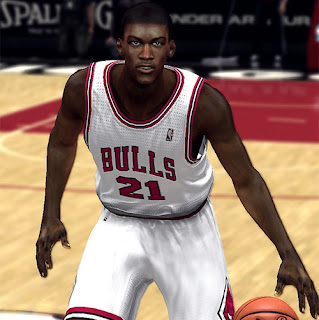 NBA 2K13 Mods Jimmy Butler Cyber Face Update