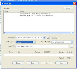 Cara Buat CD/DVD Bootable (Booting CD) pada UltraIso 9