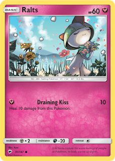 Ralts Burning Shadows Pokemon Card