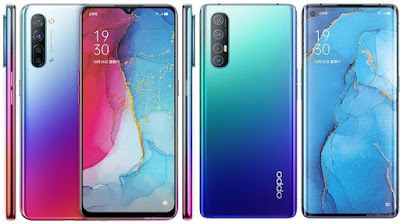 Desain Bodi HP Oppo Reno 3