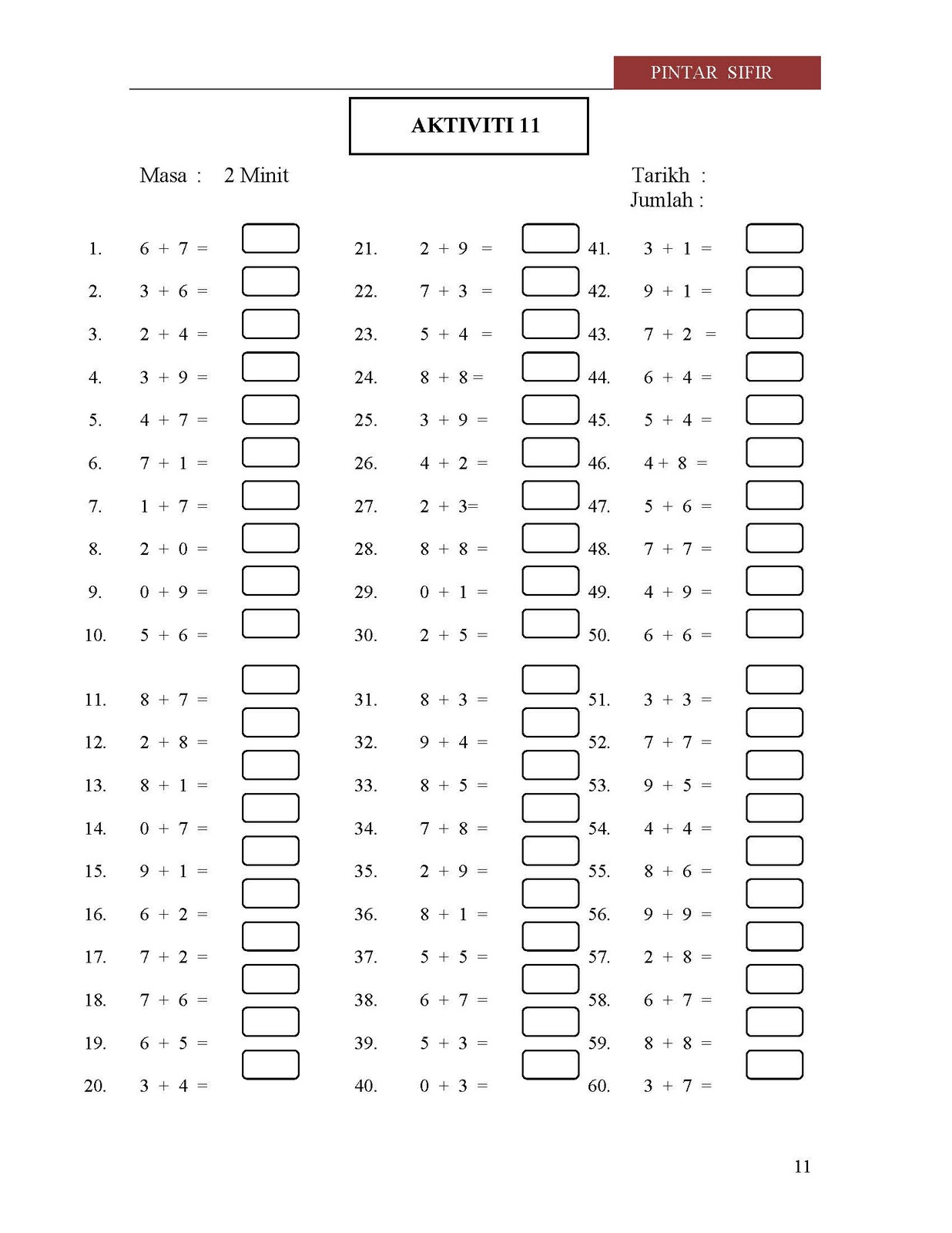 KOLEKSI BAHAN MATEMATIK  BENTUK DAN RUANG