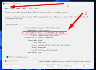 Cara Mengecek Windows di Laptop Lewat DXDIAG