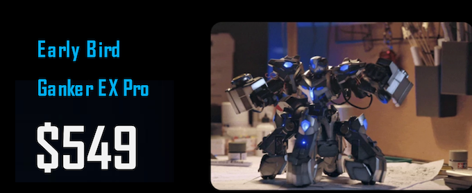ganker ex pro man machine united combat fighting robot,fighting robots,ganker battle robot,ganker robot,combat robot,ganker robot review,battle robots,ganker ex,robotics,battlebots,battletech,mechwarrrior online,fight,unboxing,suidobashi,android,megabots,iron glory,atomicmari,saura naderi,transformers,mike goldberg,matt oehrlein,kogoro kurata,gui cavalcanti,mari takahashi,cnet,mech,japan,kuratas,real steel,pacific rim
