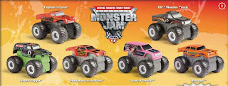 Burger King Monster Jam Trucks 2009