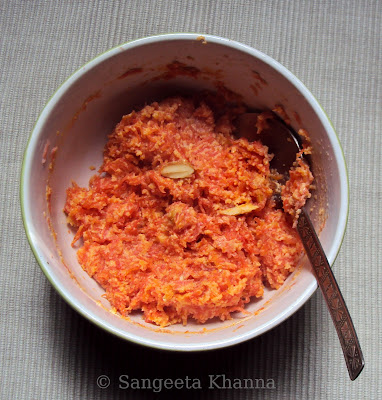 instant 3 minute gajar ka halwa 