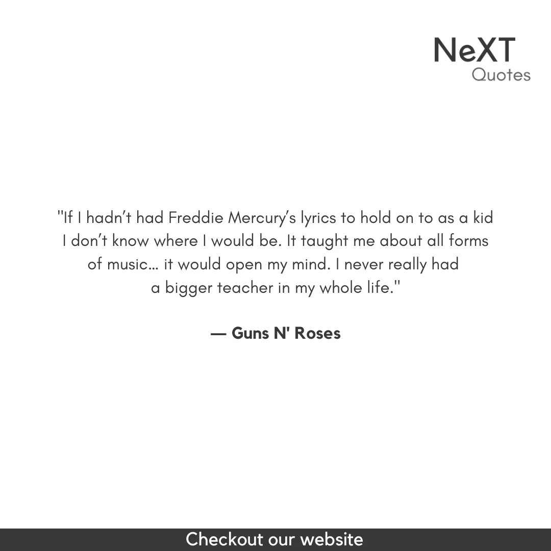 Guns N' Roses Quotes