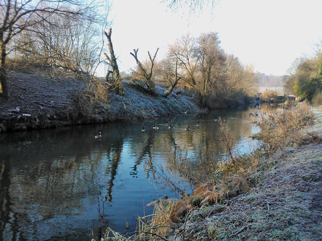 Frosty Canal walk