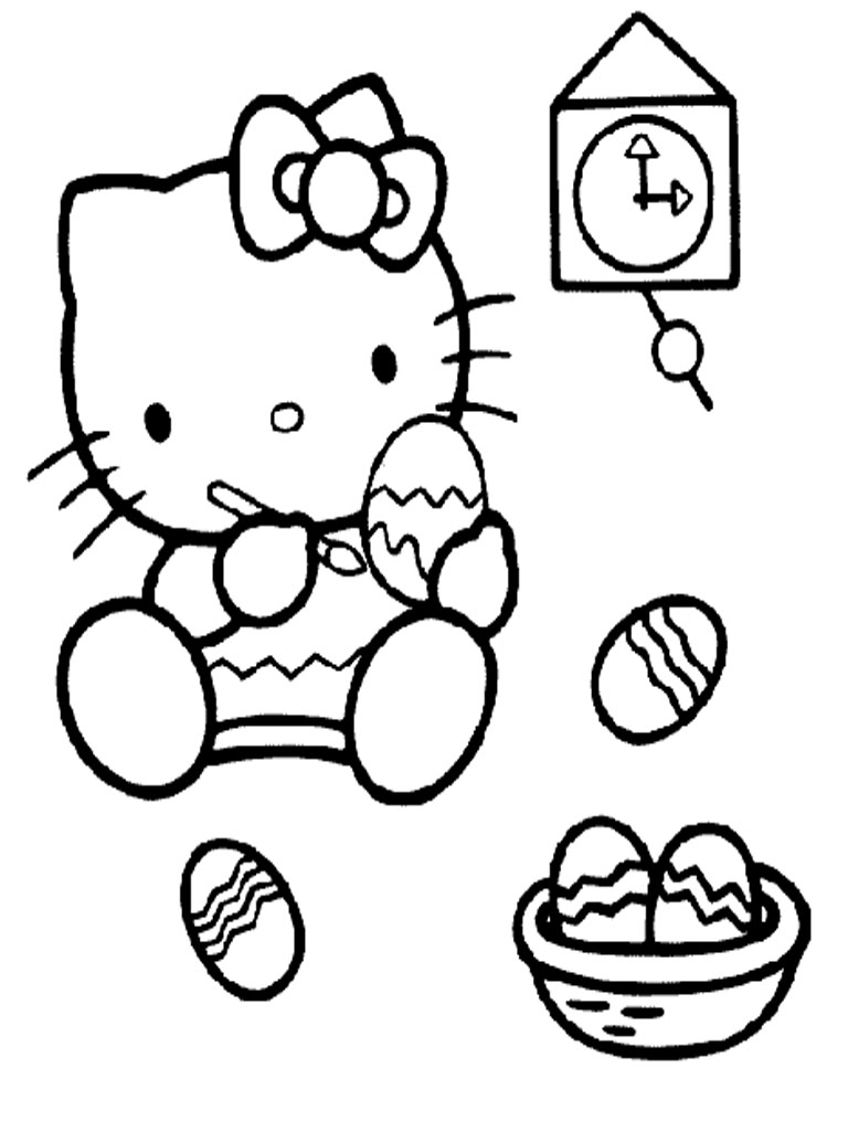 Download Hello Kitty Coloring Pages | Realistic Coloring Pages
