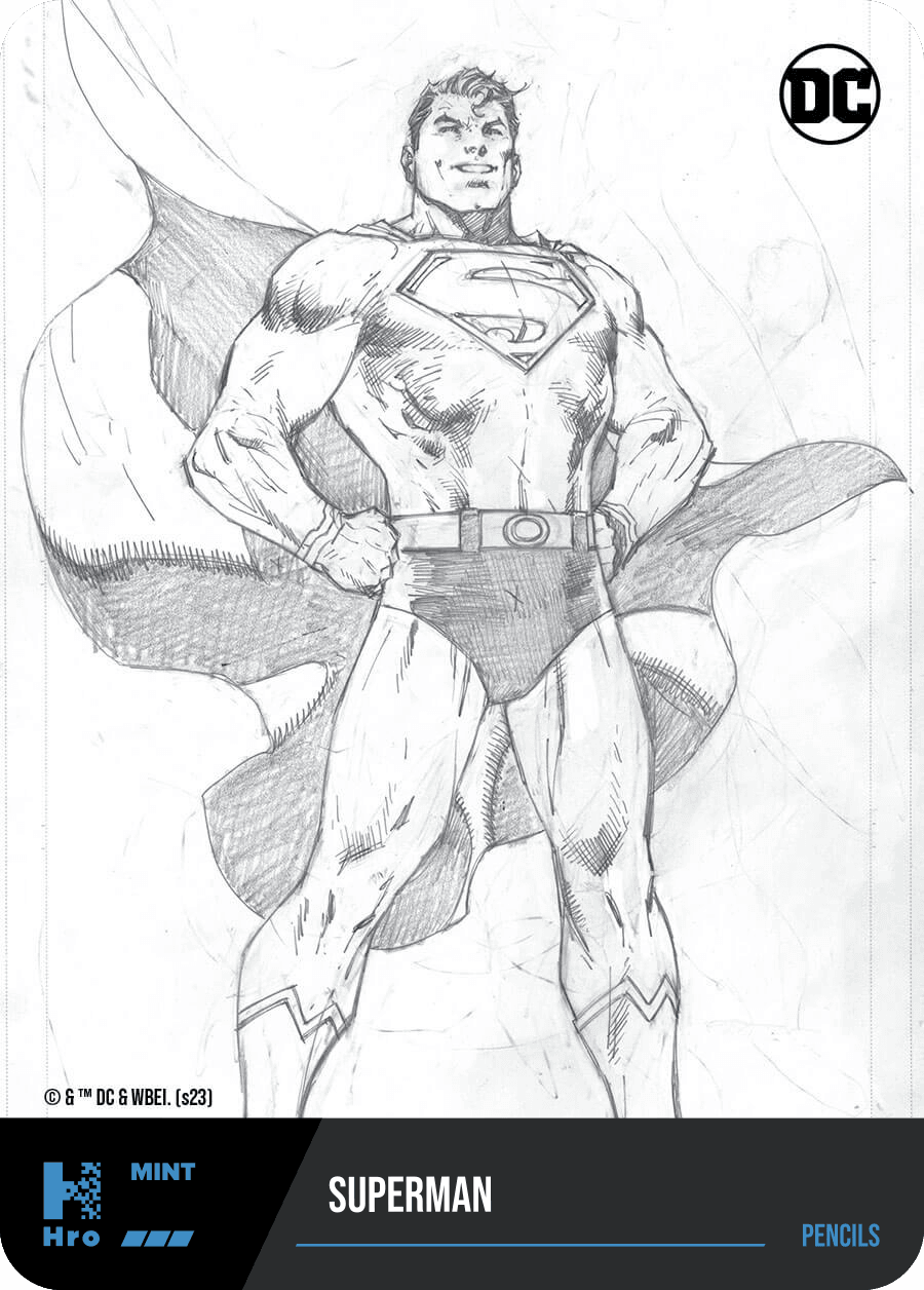 2023 Hro DC Unlock the Multiverse Chapter 3 - Pencils - Superman