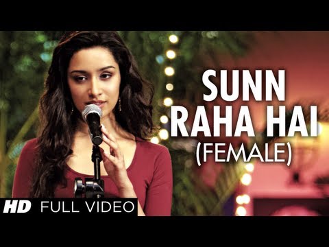 Sun Raha Hai (Female) song Lyrics - Aashiqui 2(2013),Shreya Ghoshal,Aditya Roy Kapoor, Shraddha Kapoor