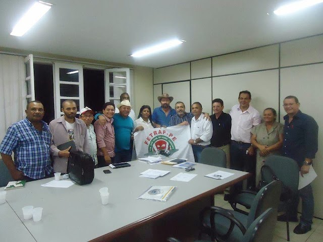 SINTRAF REGIONAL REALIZOU REUNIÕES ONDE TEVE A PARTICIPAÇÃO DO SECRETÁRIO ESTADUAL DE AGRICULTURA