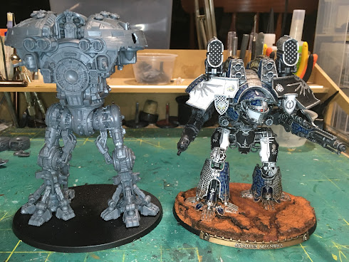 Warmaster Titan WIP for Adpetus Titanicus