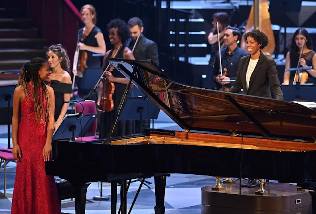 Jeneba Kanneh-Mason, Kalena Bovell, Chineke! Orchestra - BBC Proms (Photo Mark Allan)