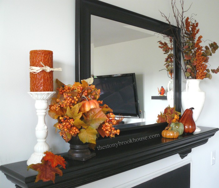 Fall Mantel 2012