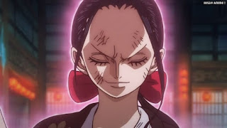 ワンピースアニメ 1021話 ニコロビン かっこいい Robin | ONE PIECE Episode 1021