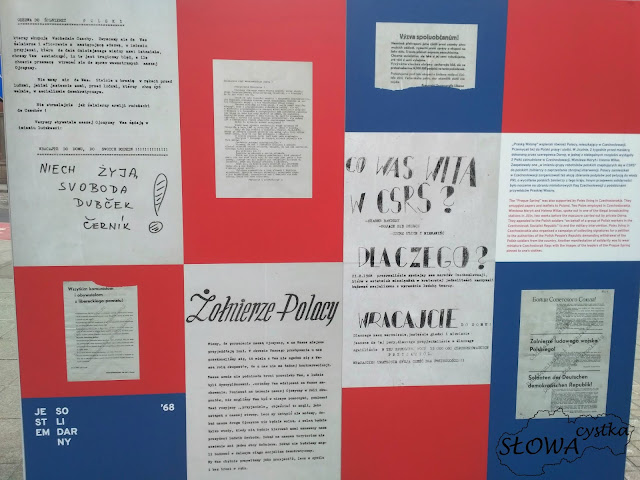 Jestem Solidarny - wystawa o solidarności Polaków ze Słowakami i Czechami po inwazji wojsk układu warszawskiego na Czechosłowację w sierpniu 1968 roku