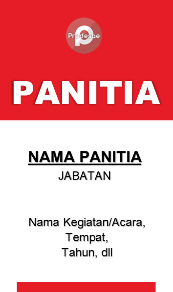 Galeri Desain ID Card Panitia