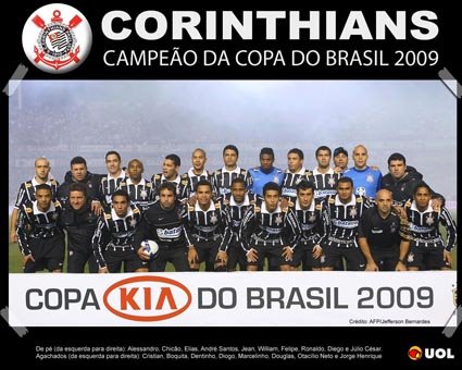 Corinthians tricampeão da Copa do Brasil