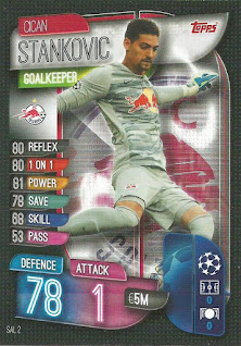 Topps Match Attax UEFA Champions League 2019-2020 (International Variant) FC Red Bull Salzburg Set