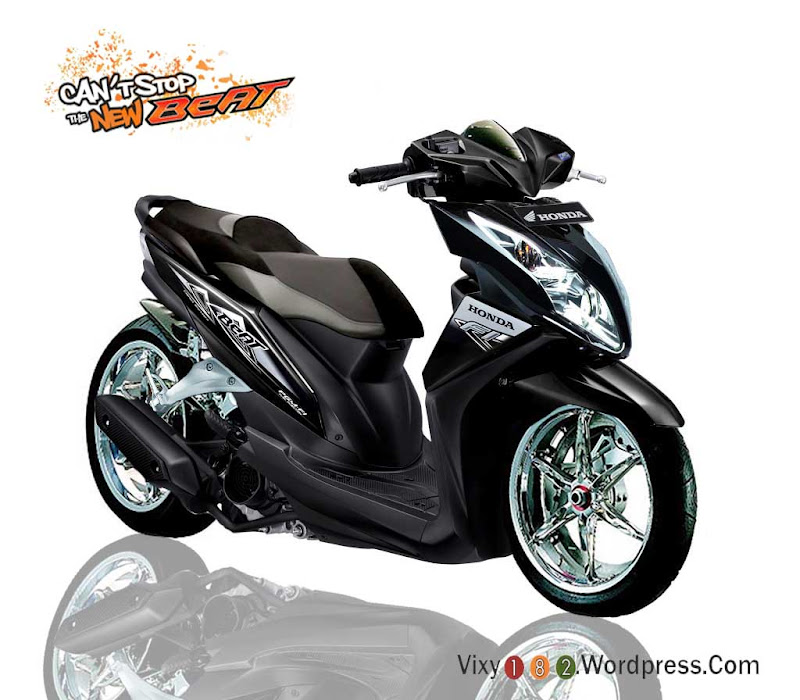 modifikasi honda beat Terbaru paling Lengkap Dan Keren Abis yang  title=