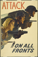 A U.S. poster  produced during  World War II
