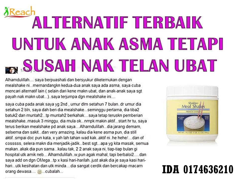 IBU RESAH ANAK ASMA TAPI TAKNAK MAKAN UBAT, APA NAK BUAT 