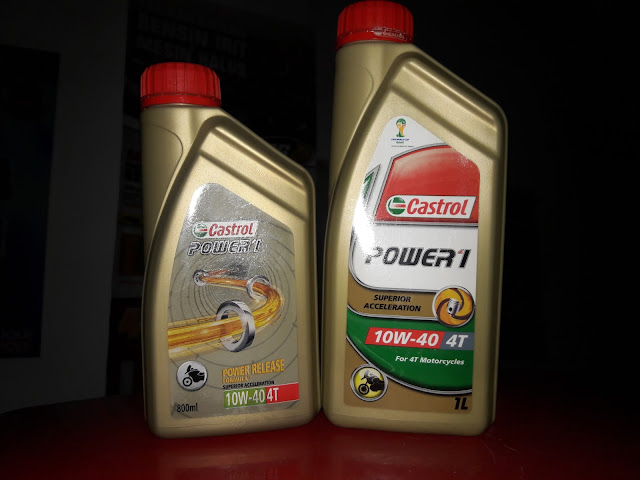 Pengalaman menggunakan oli Castrol  Power 1