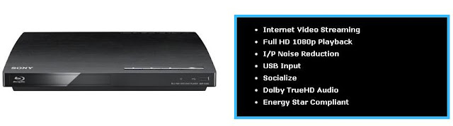 Sony BDP-S185 Blu-Ray Player, player, sony, bluray