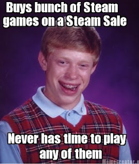 steam games buy but dont ever play