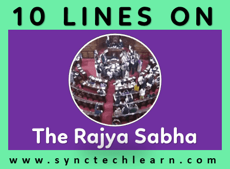 short essay on The Rajya Sabha