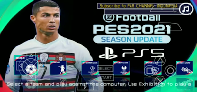 New Update PES 21 PPSSPP V7 English Version